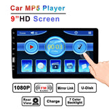 Maxbell Car Radio Player Handsfree Calling FM Radio 9inch Touch Screen Camera Car Radio Only