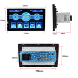 Maxbell Car Radio Player Handsfree Calling FM Radio 9inch Touch Screen Camera Radio 4LED Camera