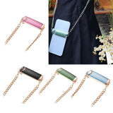 Maxbell Phone Chain Back Clip Phones Chain Lanyard Neck Strap for Daily Life Pink
