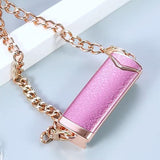 Maxbell Phone Chain Back Clip Phones Chain Lanyard Neck Strap for Daily Life Pink