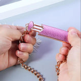 Maxbell Phone Chain Back Clip Phones Chain Lanyard Neck Strap for Daily Life Pink