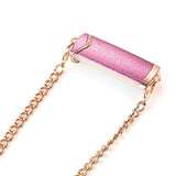 Maxbell Phone Chain Back Clip Phones Chain Lanyard Neck Strap for Daily Life Pink