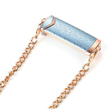 Maxbell Phone Chain Back Clip Phones Chain Lanyard Neck Strap for Daily Life Blue