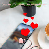 Maxbell Auto Clicker for Phone Click Device Head Only for Game Live Show Shopping Pink