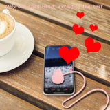 Maxbell Auto Clicker for Phone Click Device Head Only for Game Live Show Shopping Pink