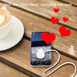 Maxbell Auto Clicker for Phone Click Device Head Only for Game Live Show Shopping White