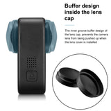 Maxbell 2Pieces Silicone Lens cap Resistant Durable for action Camera