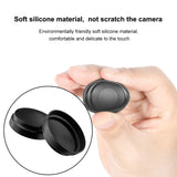 Maxbell 2Pieces Silicone Lens cap Resistant Durable for action Camera