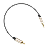 Maxbell Audio Cable 3.5mm to Male RCA Adapter Nylon Braided for Tablet Speaker 1m