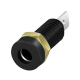 Maxbell 4mm Banana Socket Copper Terminal Post Banana Plug Accessory Premium Black