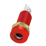 Maxbell 4mm Banana Socket Copper Terminal Post Banana Plug Accessory Premium Red