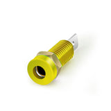 Maxbell 4mm Banana Socket Copper Terminal Post Banana Plug Accessory Premium Yellow