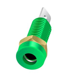 Maxbell 4mm Banana Socket Copper Terminal Post Banana Plug Accessory Premium Green