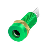 Maxbell 4mm Banana Socket Copper Terminal Post Banana Plug Accessory Premium Green