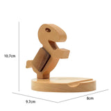 Maxbell Wooden Phone Holder Artist Organizer Decor Little Horse Shape for Birthday