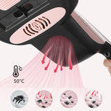 Maxbell Mattress Vacuum Cleaner Mite Removal Instrument for Cleaning Pillows Couch Pink