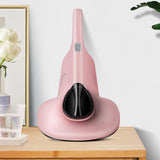 Maxbell Mattress Vacuum Cleaner Mite Removal Instrument for Cleaning Pillows Couch Pink