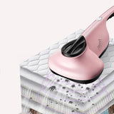 Maxbell Mattress Vacuum Cleaner Mite Removal Instrument for Cleaning Pillows Couch Pink