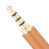 Maxbell 3.5mm Audio Jack Plug Replace Earphones Converter for Car Computers Laptop Orange