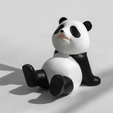 Maxbell Lovely Panda Statue Desktop Phone Holder Resin for Office Tabletop Home Sitting