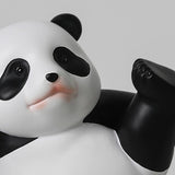 Maxbell Lovely Panda Statue Desktop Phone Holder Resin for Office Tabletop Home Standing