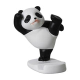 Maxbell Lovely Panda Statue Desktop Phone Holder Resin for Office Tabletop Home Standing