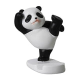 Maxbell Lovely Panda Statue Desktop Phone Holder Resin for Office Tabletop Home Standing