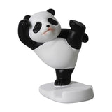 Maxbell Lovely Panda Statue Desktop Phone Holder Resin for Office Tabletop Home Standing