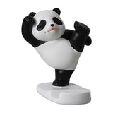 Maxbell Lovely Panda Statue Desktop Phone Holder Resin for Office Tabletop Home Standing