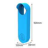 Maxbell Doorbell Cover Case Waterproof Premium Protective for Google Nest Doorbell Blue