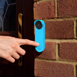 Maxbell Doorbell Cover Case Waterproof Premium Protective for Google Nest Doorbell Blue