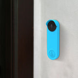 Maxbell Doorbell Cover Case Waterproof Premium Protective for Google Nest Doorbell Blue