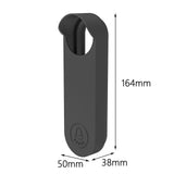 Maxbell Doorbell Cover Case Waterproof Premium Protective for Google Nest Doorbell Black