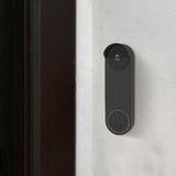 Maxbell Doorbell Cover Case Waterproof Premium Protective for Google Nest Doorbell Black
