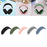 Maxbell Headband Cover Silicone Soft Comfortable for Wireless Headphone Accessory Black