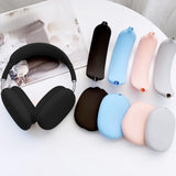 Maxbell Headband Cover Silicone Soft Comfortable for Wireless Headphone Accessory Black