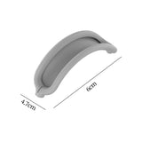 Maxbell Headband Cover Silicone Soft Comfortable for Wireless Headphone Accessory Gray