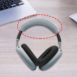 Maxbell Headband Cover Silicone Soft Comfortable for Wireless Headphone Accessory Gray