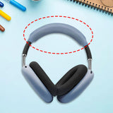 Maxbell Headband Cover Silicone Soft Comfortable for Wireless Headphone Accessory Blue