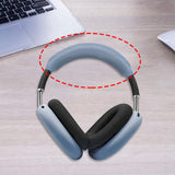 Maxbell Headband Cover Silicone Soft Comfortable for Wireless Headphone Accessory Blue