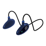 Maxbell Sports Air Conduction Headset HiFi Lossless Sound Lightweight for Climbing Blue