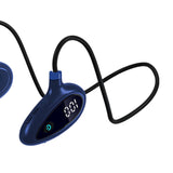 Maxbell Sports Air Conduction Headset HiFi Lossless Sound Lightweight for Climbing Blue