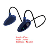 Maxbell Sports Air Conduction Headset HiFi Lossless Sound Lightweight for Climbing Blue