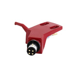 Maxbell Turntable Headshell Universal Aluminium Alloy Hardware Replacement Durable Red
