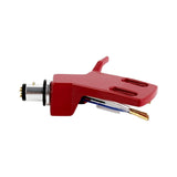 Maxbell Turntable Headshell Universal Aluminium Alloy Hardware Replacement Durable Red
