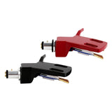 Maxbell Turntable Headshell Universal Aluminium Alloy Hardware Replacement Durable Red