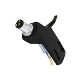Maxbell Turntable Headshell Universal Aluminium Alloy Hardware Replacement Durable Black