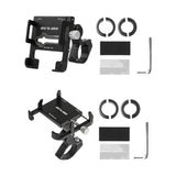 Maxbell Bike Phone Mount Detachable Aluminum Alloy for Cycling Accessories Stroller Without fixed claws