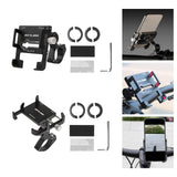 Maxbell Bike Phone Mount Detachable Aluminum Alloy for Cycling Accessories Stroller Without fixed claws
