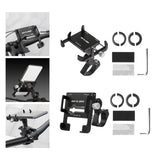Maxbell Bike Phone Mount Detachable Aluminum Alloy for Cycling Accessories Stroller Without fixed claws